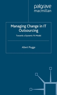 Titelbild: Managing Change in IT Outsourcing 9781137030443