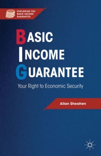 Immagine di copertina: Basic Income Guarantee 9781137005700