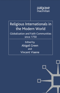 Cover image: Religious Internationals in the Modern World 9780230319509