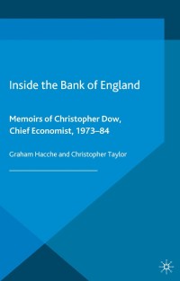 Cover image: Inside the Bank of England 9781349441068