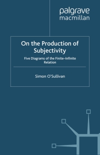 Titelbild: On the Production of Subjectivity 9780230249806