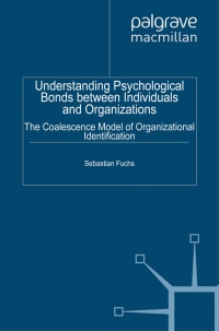 Imagen de portada: Understanding Psychological Bonds between Individuals and Organizations 9780230363465