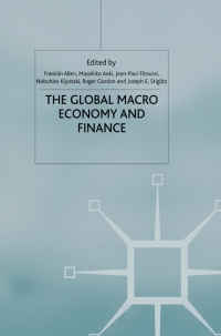 Imagen de portada: The Global Macro Economy and Finance 9781137034236