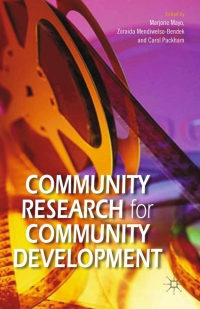 Cover image: Community Research for Community Development 9781137034731