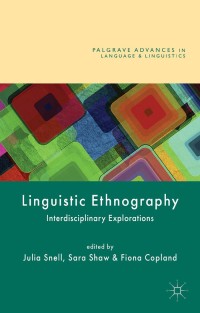 Cover image: Linguistic Ethnography 9781137529060