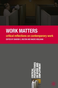 Titelbild: Work Matters 1st edition 9780230576391