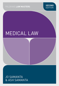 Titelbild: Medical Law 2nd edition 9781137486585