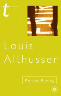Cover image: Louis Althusser 1st edition 9780333918982