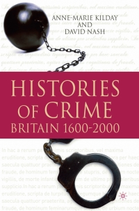 Omslagafbeelding: Histories of Crime 1st edition 9780230224698