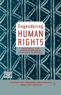 Titelbild: Engendering Human Rights 9781349733699