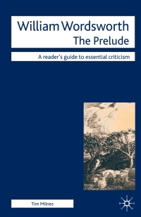 Imagen de portada: William Wordsworth - The Prelude 1st edition 9780230500822
