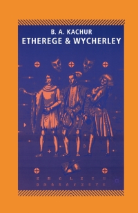 Imagen de portada: Etherege and Wycherley 1st edition 9780333575406