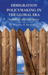 Imagen de portada: Immigration Policymaking in the Global Era 9780230341302