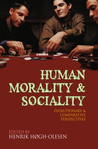 Cover image: Human Morality and Sociality 1st edition 9780230237995