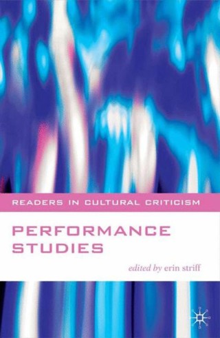 Cover image: Performance Studies 1st edition 9780333786741