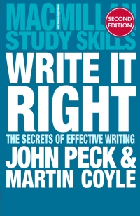 Cover image: Write it Right 2nd edition 9780230373846