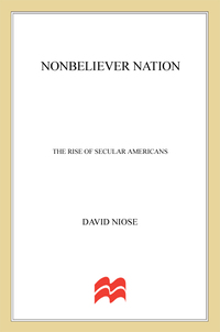 Cover image: Nonbeliever Nation 9780230338951