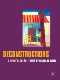 Cover image: Deconstructions 1st edition 9780333717615