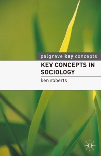 Cover image: Key Concepts in Sociology 1st edition 9780230211407