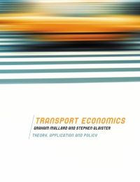 Imagen de portada: Transport Economics 1st edition 9780230516885