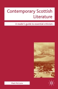 Cover image: Contemporary Scottish Literature 1st edition 9780230506701