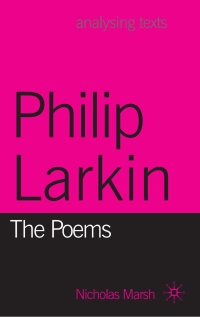 Cover image: Philip Larkin 1st edition 9781403992697