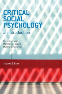 表紙画像: Critical Social Psychology 2nd edition 9780230303850