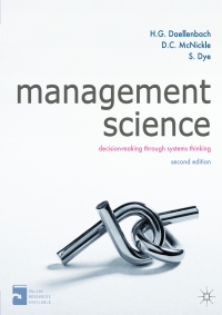 Immagine di copertina: Management Science 2nd edition 9780230316478