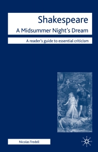 Imagen de portada: Shakespeare: A Midsummer Night's Dream 1st edition 9780230238787