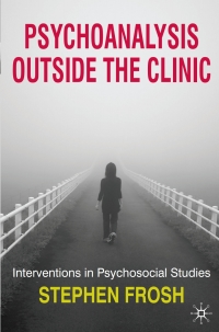 Cover image: Psychoanalysis Outside the Clinic 1st edition 9780230210325
