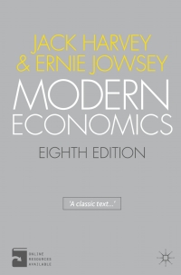 Cover image: Modern Economics 8th edition 9780230551299