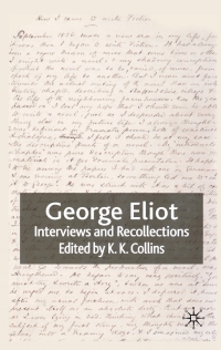 Cover image: George Eliot 9780333993637