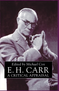 Cover image: E.H.Carr: A Critical Appraisal 1st edition 9780333720660