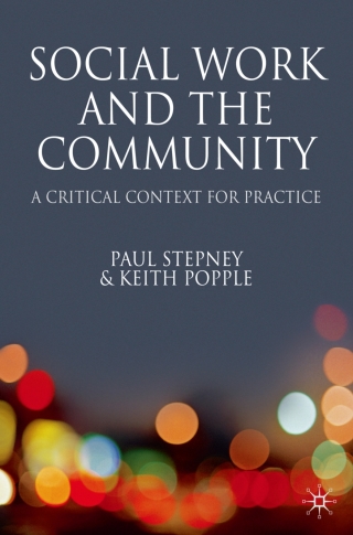 Imagen de portada: Social Work and the Community 1st edition 9781403991263