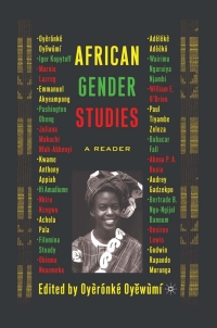 Cover image: African Gender Studies 1st edition 9781403962836