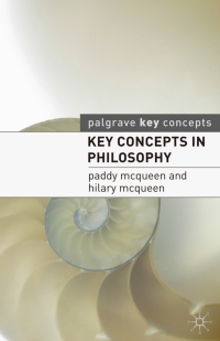Imagen de portada: Key Concepts in Philosophy 1st edition 9780230231580