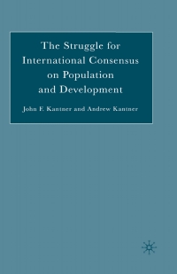 Cover image: The Struggle for International Consensus on Population and Development 9781349736775