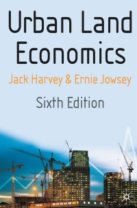 صورة الغلاف: Urban Land Economics 6th edition 9781403900012