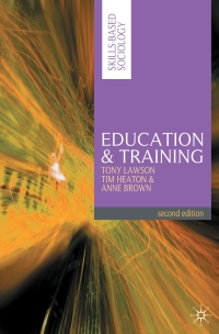 Cover image: Education and Training 2nd edition 9780230217928