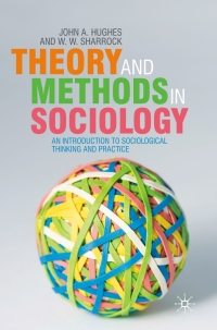 Cover image: Theory and Methods in Sociology 1st edition 9780333772867