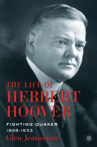 Imagen de portada: The Life of Herbert Hoover 9780230103092