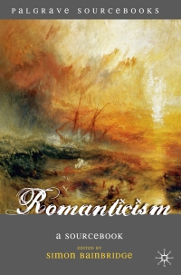 صورة الغلاف: Romanticism 1st edition 9780230000346
