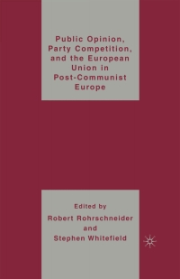 Cover image: Public Opinion, Party Competition, and the European Union in Post-Communist Europe 9781349737499