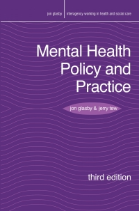 Imagen de portada: Mental Health Policy and Practice 3rd edition 9781137025944