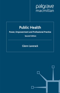 Cover image: Public Health: Power, Empowerment and Professional Practice 2nd edition 9780230217980