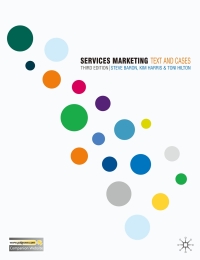 Cover image: Services Marketing 3rd edition 9780230520936