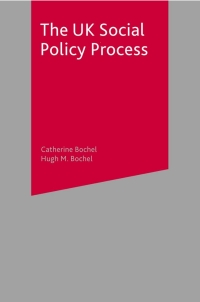 Cover image: The UK Social Policy Process 1st edition 9780333753408