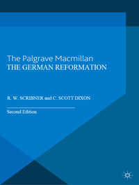 Cover image: German Reformation 2nd edition 9780333665282