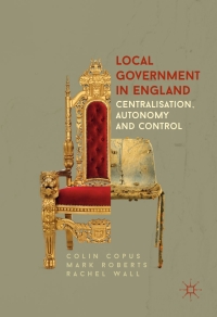 Cover image: Local Government in England 9781137264176