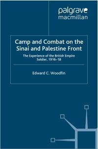 صورة الغلاف: Camp and Combat on the Sinai and Palestine Front 9780230303768